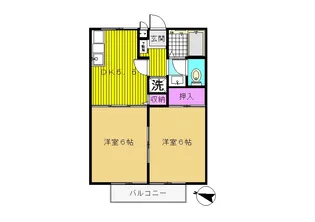 エスポワール・E【2階】の間取り