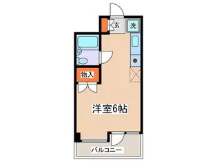 グランドゥ-ル登戸【2階】の間取り