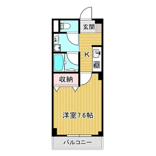 オリエンタルマンションII【3階】の間取り