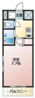 スカラベマンション【2階】の間取り