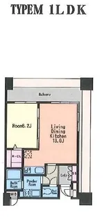 KDXレジデンス大濠ハーバービュータワー【26階】の間取り