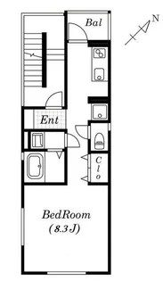 Y.M Court 千駄ヶ谷【2階】の間取り