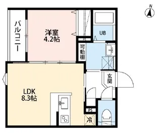 robot home 北浦和II【2階】の間取り
