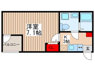 グランツ【3階】の間取り