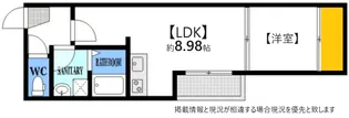 Residential 戸坂駅前【2階】の間取り
