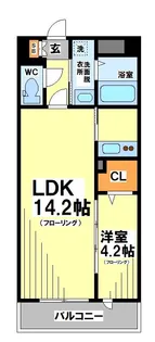 エテルノ アイ【3階】の間取り