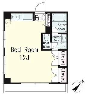 Mon-Repos モン・ルポ【4階】の間取り