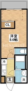 modern palazzo文教prima【9階】の間取り