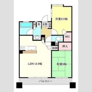 グリーンウッド郡山【4階】の間取り