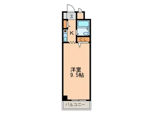 タケダビル95【4階】の間取り