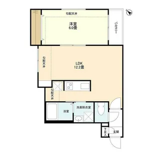 ウェルスクエア下丸子SOUTH【2階】の間取り