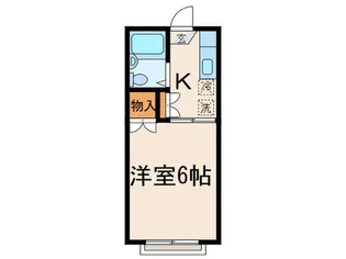 サンハイム清峯【2階】の間取り