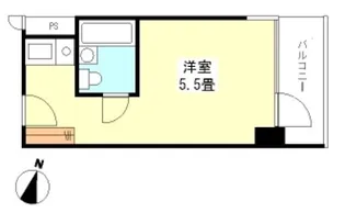 アネックス茗荷谷【5階】の間取り