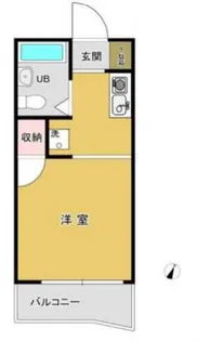 スカイコート新宿落合第4【2階】の間取り