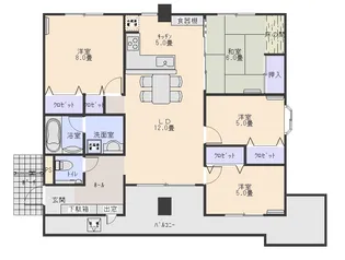 アーバンプレイス【2階】の間取り