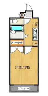 エルミタージュ【3階】の間取り