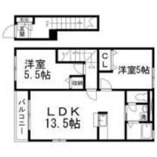 Shinsui【2階】の間取り