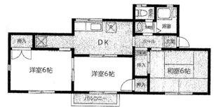 リバーサイドモチダ【2階】の間取り