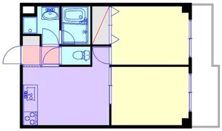 サンドゥエル松見【3階】の間取り