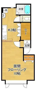 サンクレスト末広【2階】の間取り