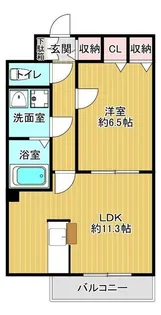 Bright Hill【2階】の間取り