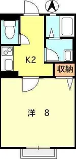 アムール・ド・ランジュ【2階】の間取り