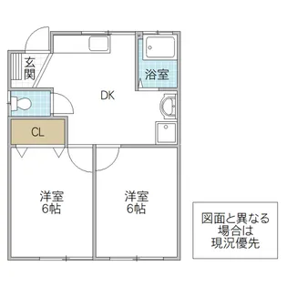 シルフィード【1階】の間取り