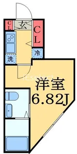 VAU house 蘇我【3階】の間取り