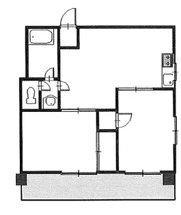 第2中村ビル【2階】の間取り