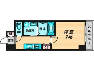 FELIZ GALAXY【6階】の間取り
