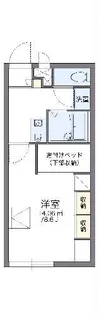レオパレスヴァンテージ【2階】の間取り