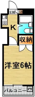 レ・スタ四つ木【5階】の間取り