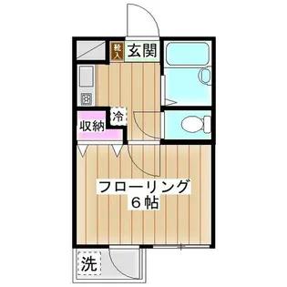 コーポMIYAGI【2階】の間取り