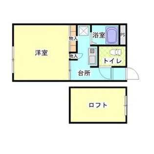 クレインII【1階】の間取り