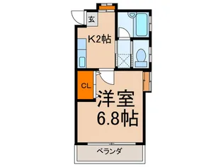 コンフォート下北【2階】の間取り