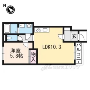 GreenHill【1階】の間取り
