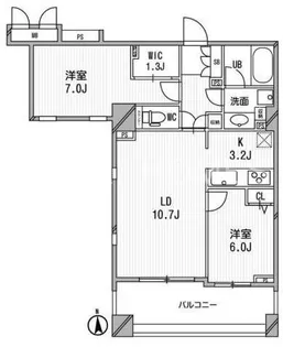 アーデン神保町【5階】の間取り
