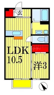 アマービレ【2階】の間取り