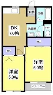 ホワイトキャッスル【1階】の間取り