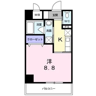 グランフェリオ【3階】の間取り