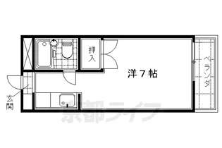 ロイヤルハイツ八洲II【4階】の間取り