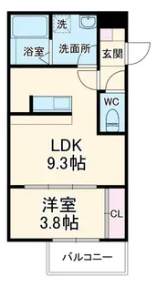LE COCON 岩倉VI【2階】の間取り