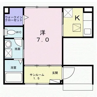 ストーキア【1階】の間取り