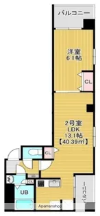 Bloom 南千住【5階】の間取り