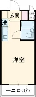 モナークマンション桜上水【1階】の間取り