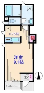 SSDフォレスト【1階】の間取り
