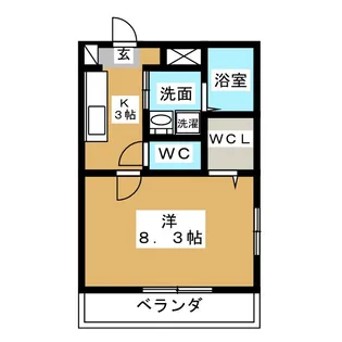 ALBILEO【2階】の間取り