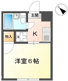 第一桜ハイツ【2階】の間取り