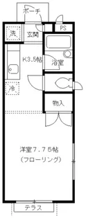 サニ-ヒル【1階】の間取り