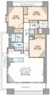 イトーピア阿倍野松崎町常盤通り【9階】の間取り